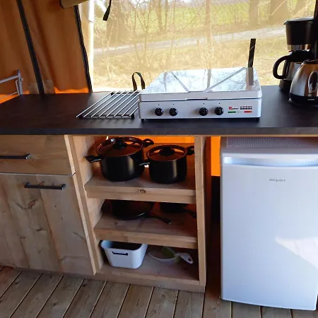 Safari Tent 2 Op Wellness En Stoltenborg Luxury tent Meddo