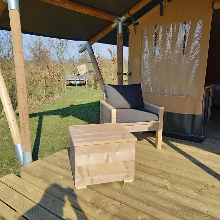 Safari Tent 2 Op Wellness En Stoltenborg * Meddo