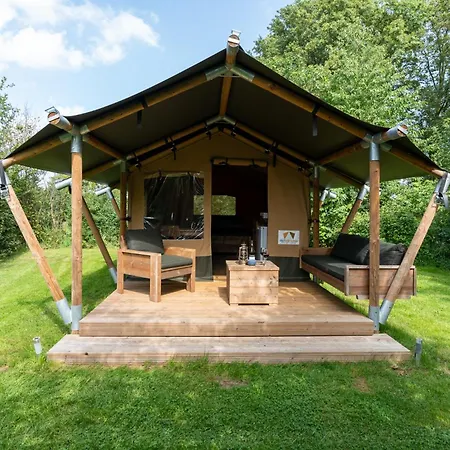 Safari Tent 2 Op Wellness En Stoltenborg 럭셔리텐트