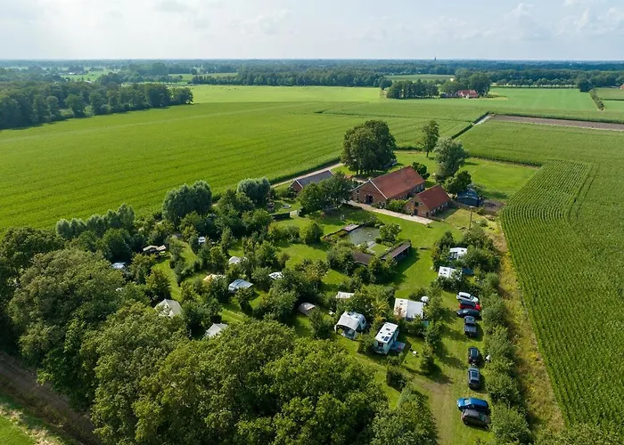Tente de luxe Safari Tent 2 Op Wellness En Stoltenborg Meddo