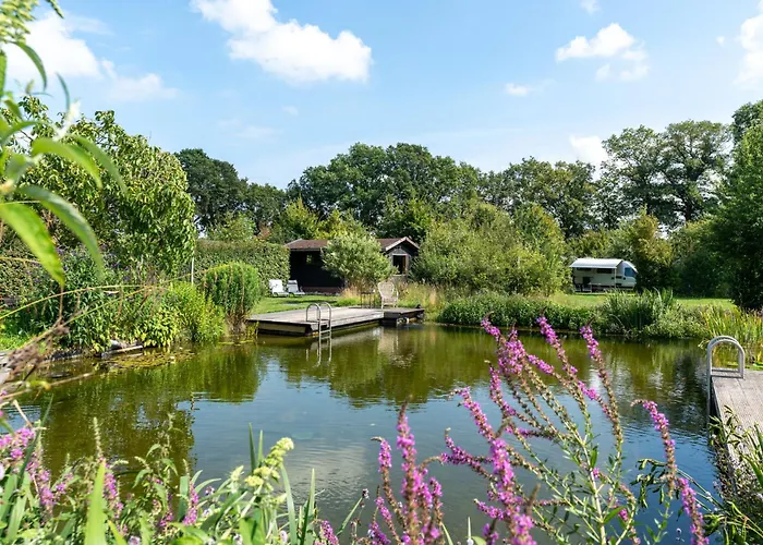 Tente de luxe Safari Tent 2 Op Wellness En Stoltenborg *